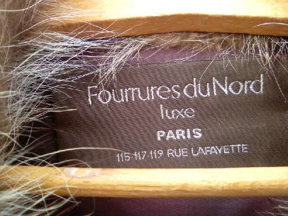 Manteau de fourrure en Marmotte Vêtements