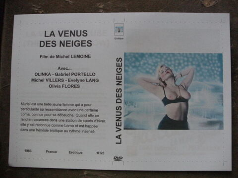 Film :   La venus des neiges   40 Saint-Médard-en-Jalles (33)