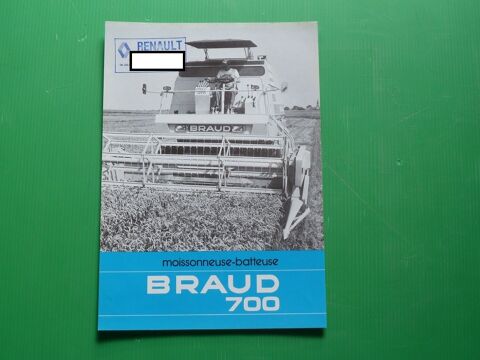 Prospectus moissonneuse batteuse BRAUD 700 1111 Marcilly-le-Hayer (10)