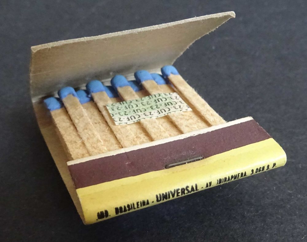 FOOTBALL &Eacute;quipe BR&Eacute;SIL 1958. S&eacute;rie 25 pochettes allumettes 