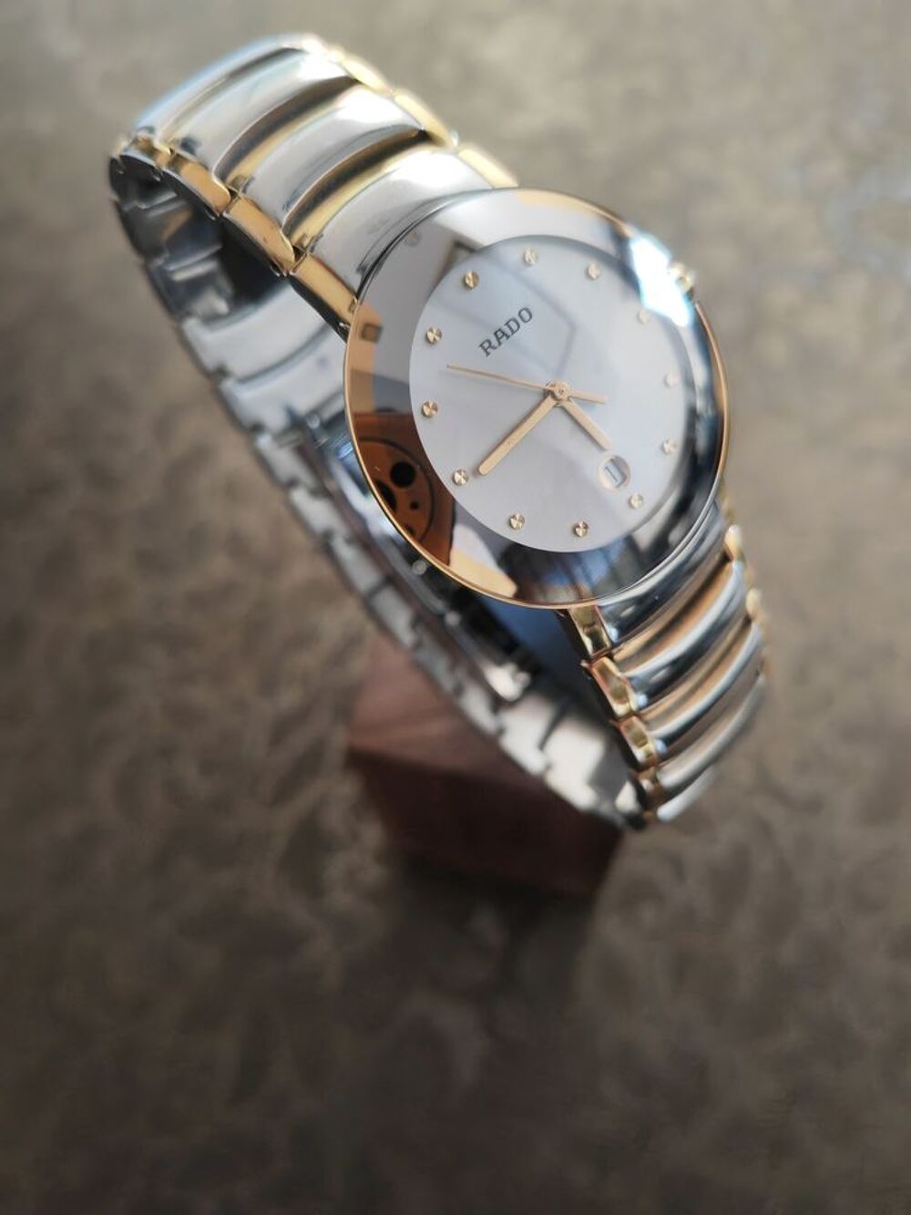 Rado Diastar coupole 32.5mm or/argent Bijoux et montres