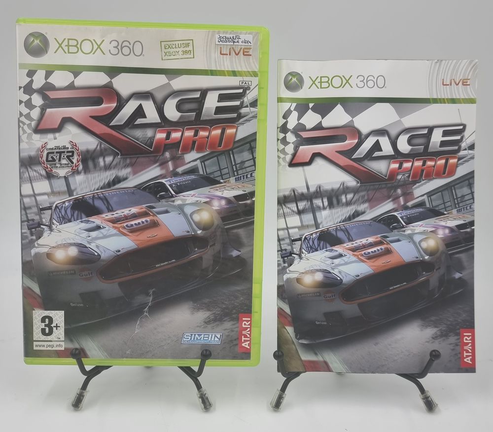 Jeu Xbox 360 Race Pro en boite, complet Consoles et jeux vidéos