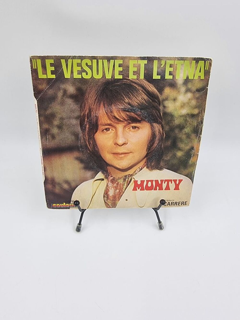 Vinyle 45 tours Monty : Le Vesuve et l'Etna avec fourreau CD et vinyles