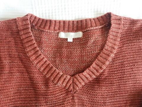 Pull rouille brique 5 Préfailles (44)