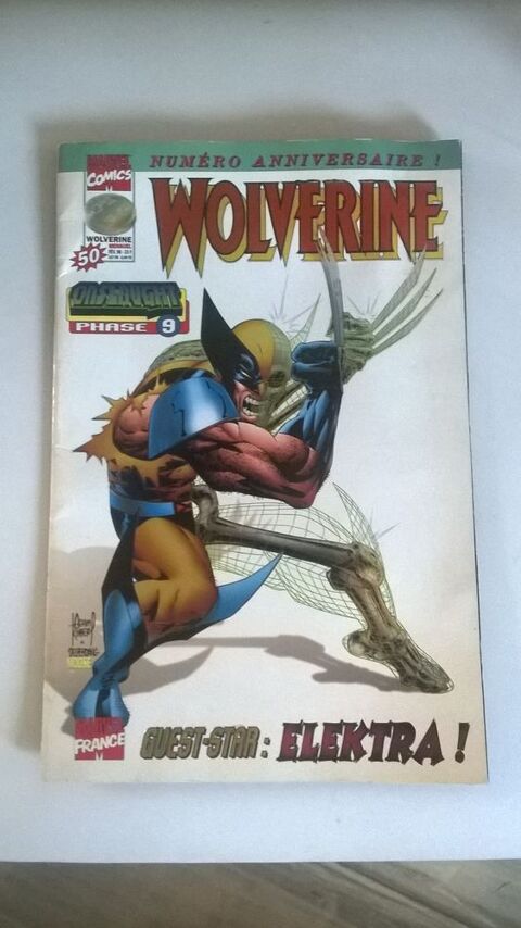 Comics Wolverine 
1996 
50 pages
Numéro Anniversaire
Eta 5 Talange (57)