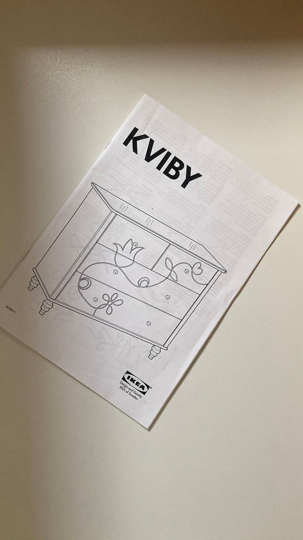 Commode Ik&eacute;a KVIBY Meubles
