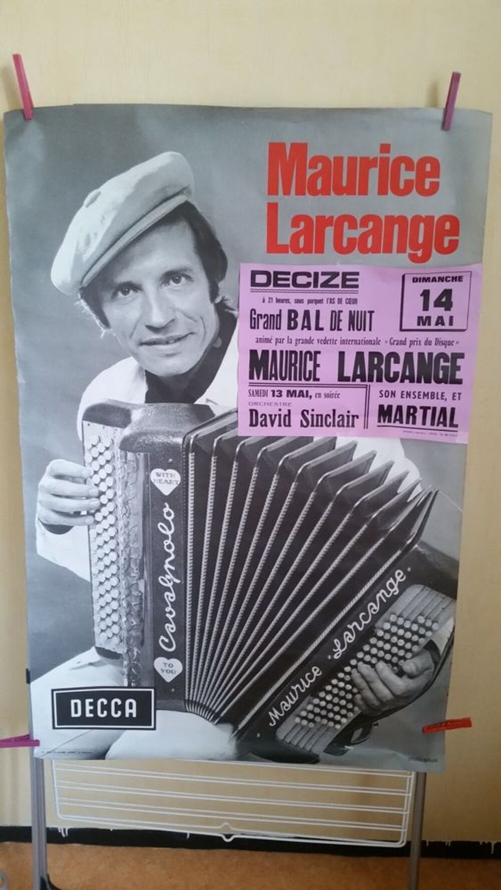 MAURICE LARCANGE CD et vinyles