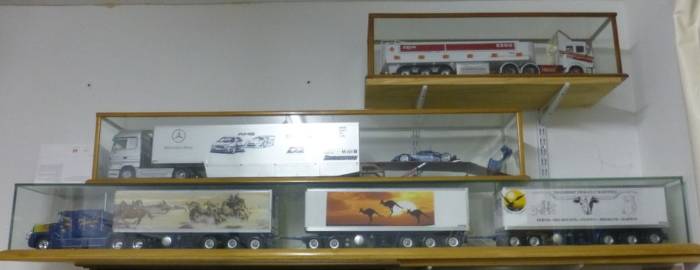 Maquette train routier australien 