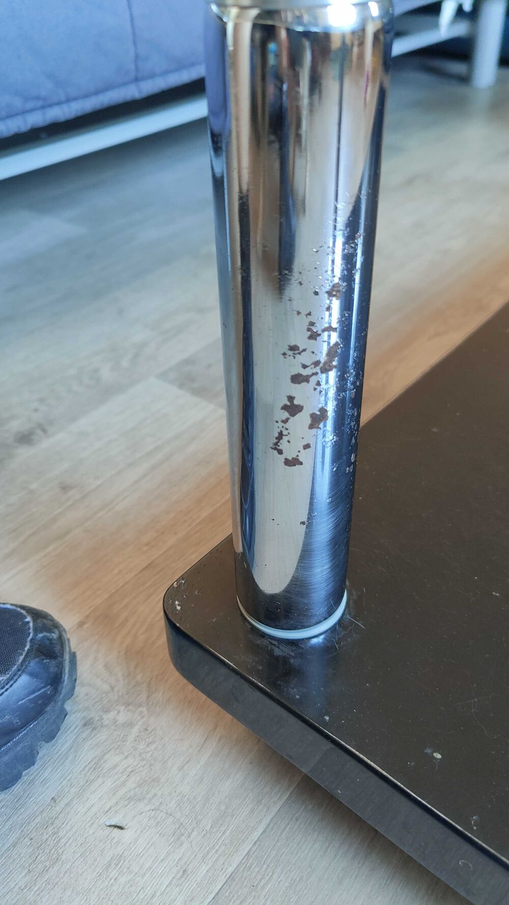 meuble TV plateau en verre Meubles