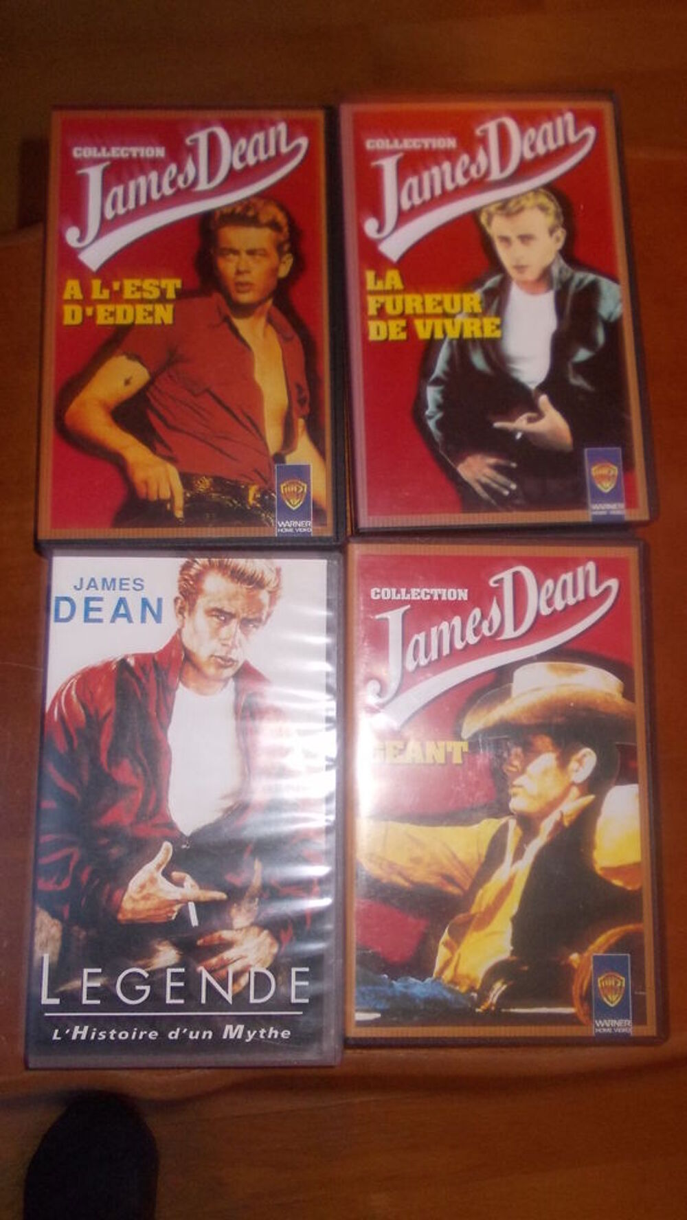 K7 James Dean DVD et blu-ray