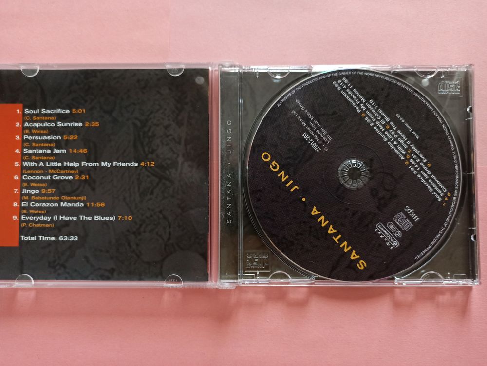 Jingo CD et vinyles