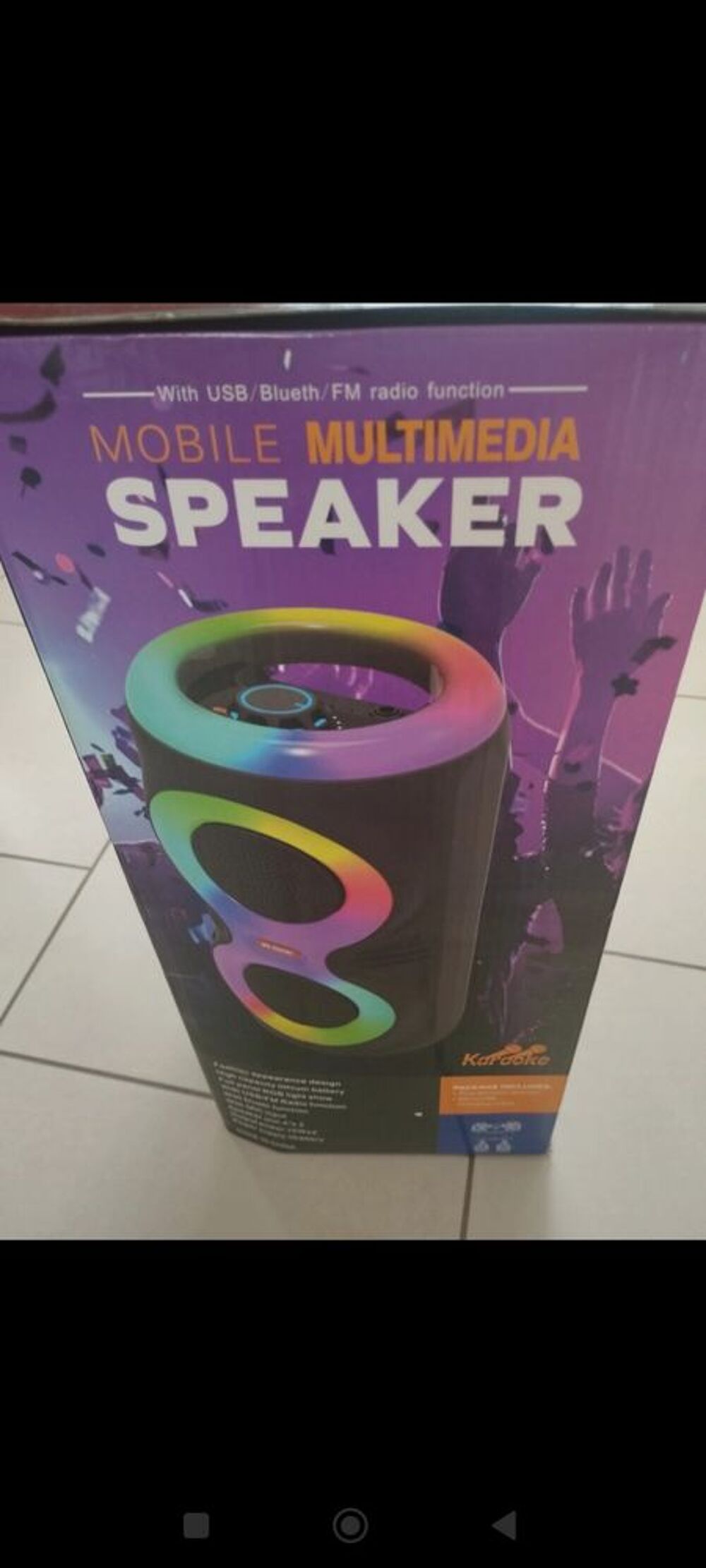 Enceinte bluetooth neuve Audio et hifi