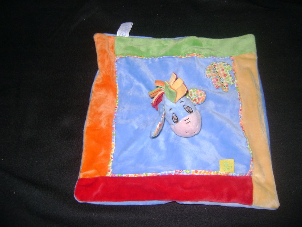 Doudou carre plat bourriquet - feuille - disney Puériculture