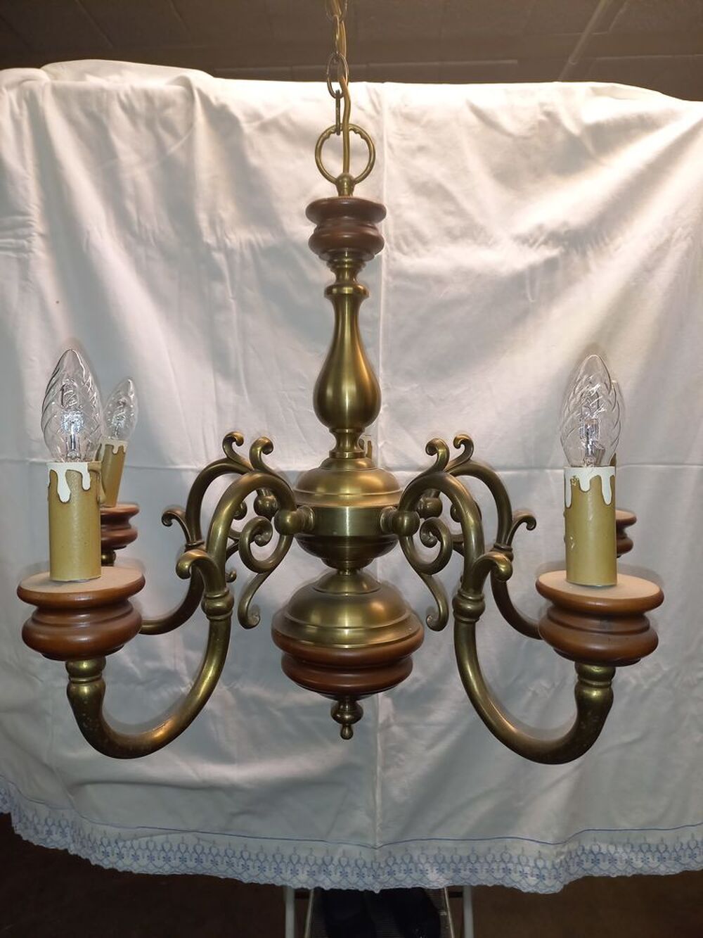 Lot de 2 luminaires en bronze Décoration