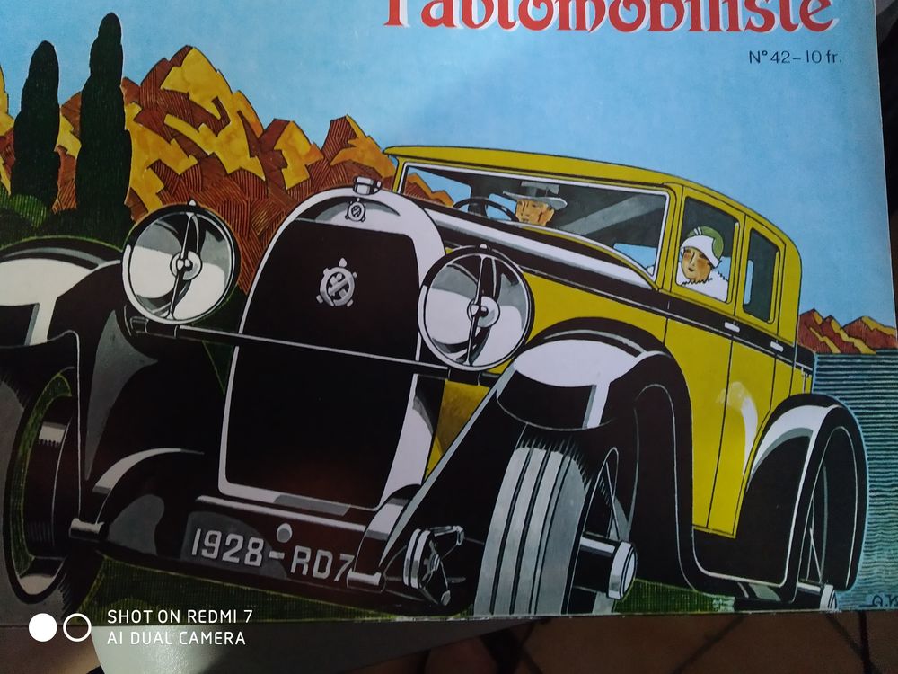 en lot de magazines automobiles des ann&eacute;es 70et 80. Livres et BD