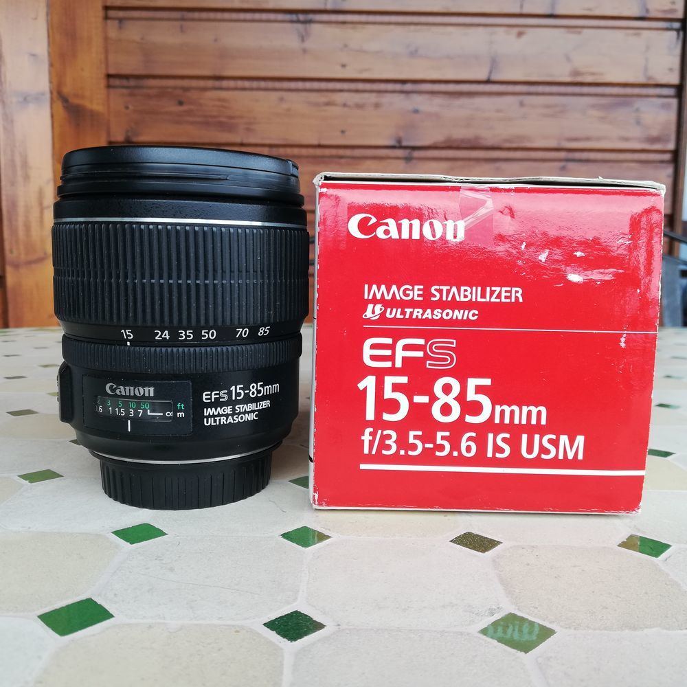Objectif CANON EF-S IS USM 15-85 mm Photos/Video/TV