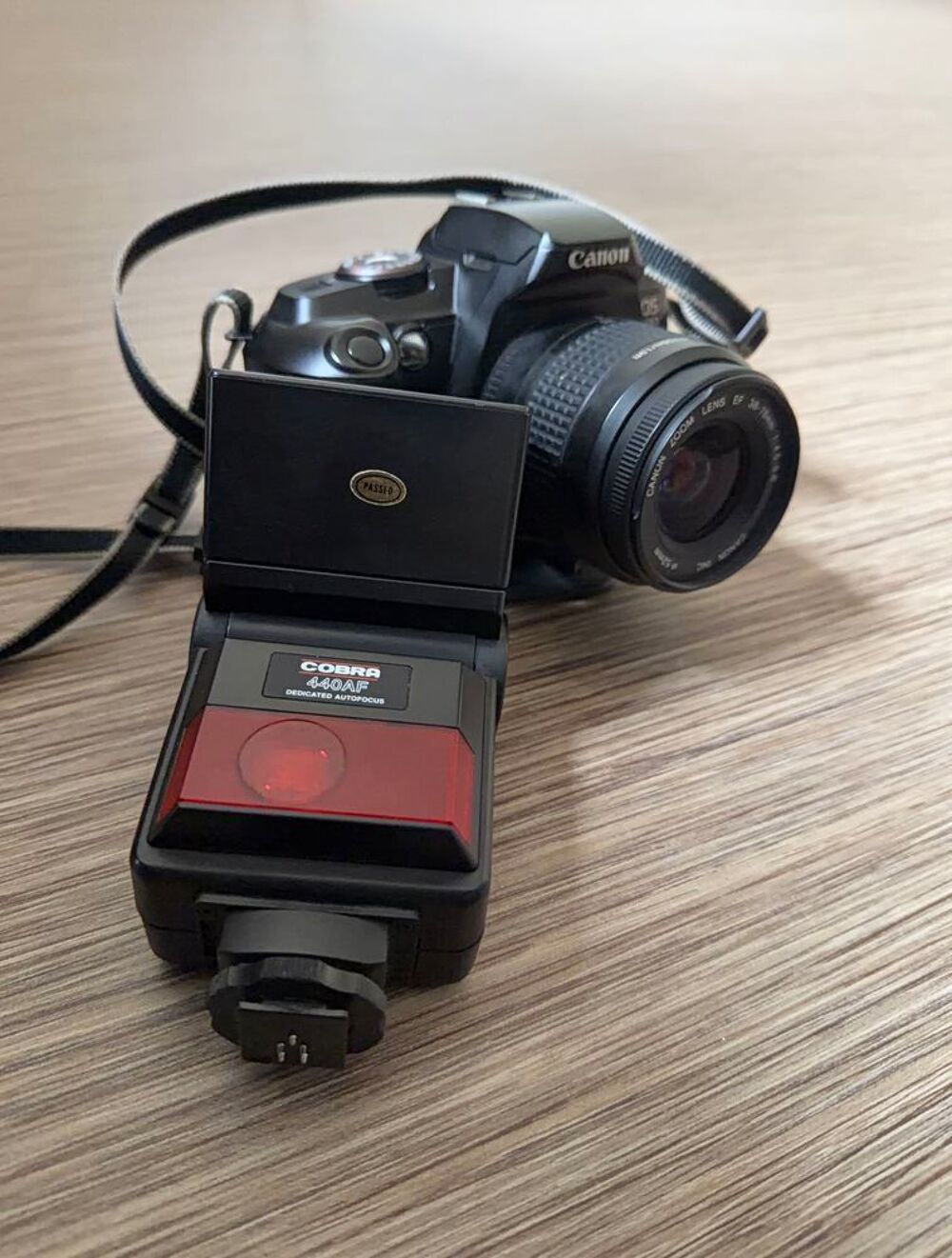cam&eacute;ra canon argentique 