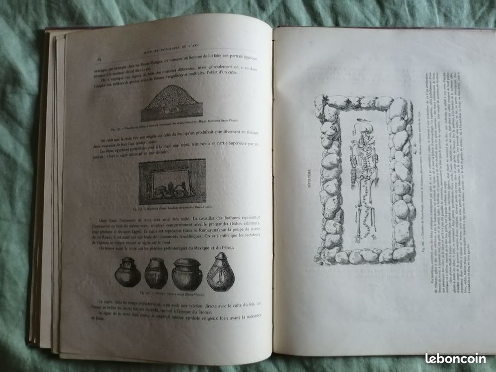 histoire populaire de l'art pr&eacute;histoire archeologie france Livres et BD