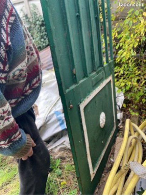 porte ancienne de  jardin 400 Lyon 3 (69)