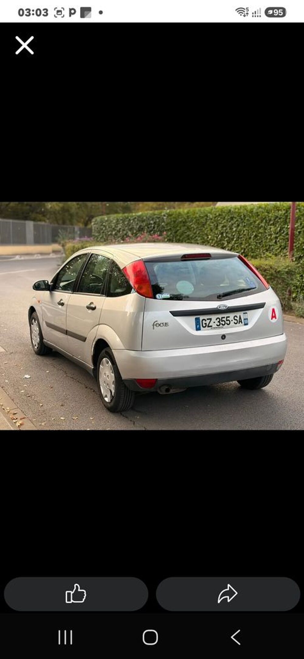 Focus 1.6i Trend A 2001 occasion 93340 Le Raincy