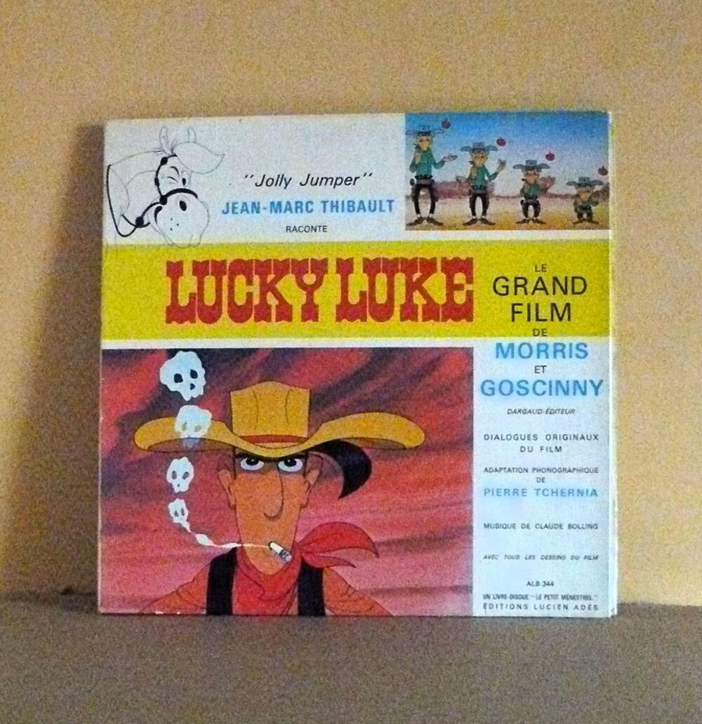 Livre-disque Jolly Jumper raconte... - Ades ALB 344 CD et vinyles