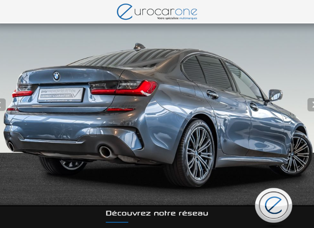 S&eacute;rie 3 320i 184 ch BVA8 M Sport 2020 occasion 69007 Lyon