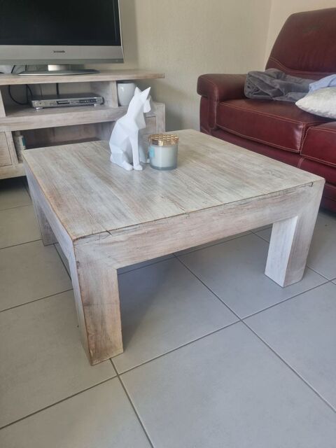 Table basse bois pallisandre 45 Pia (66)