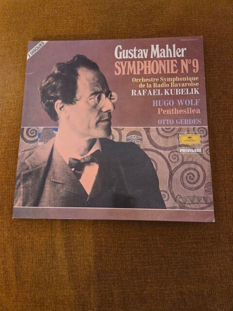 Vinyle Gustav Mahler Symphonie N°9 2 disques Aix-en-Provence (13)