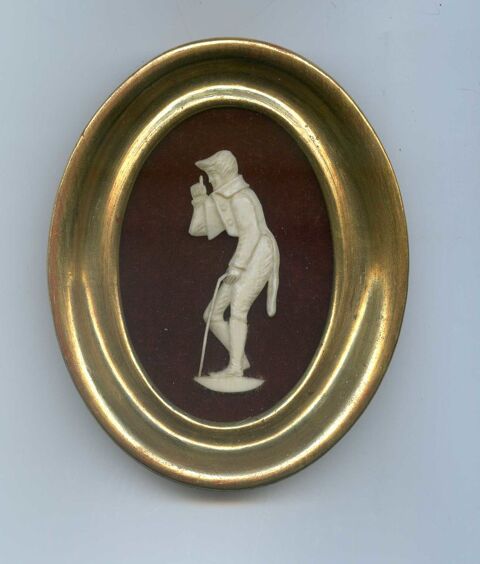 Personnage encadr� 'le coup de vent  20 Rennes (35)