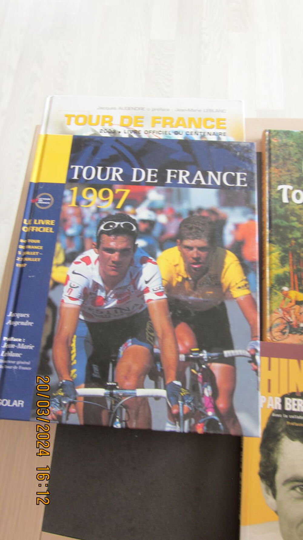Collection de 12 Beaux Livres Du TOUR DE FRANCE Plus 3 DVD Livres et BD