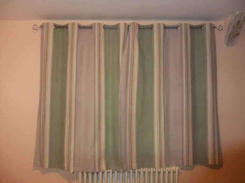 PAIRE DE DOUBLE RIDEAUX Décoration