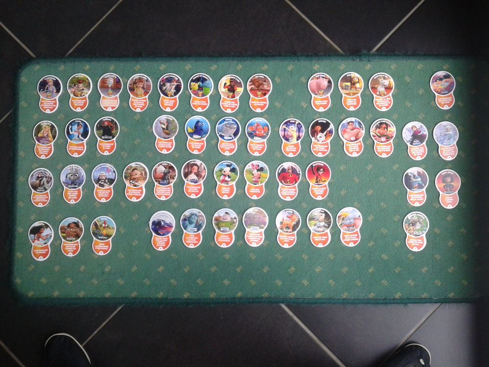 Cartes Auchan D&eacute;fis Disney 