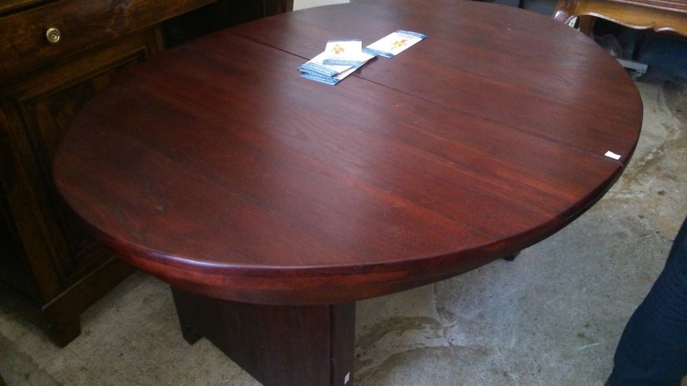 table en teck avec allonges Meubles