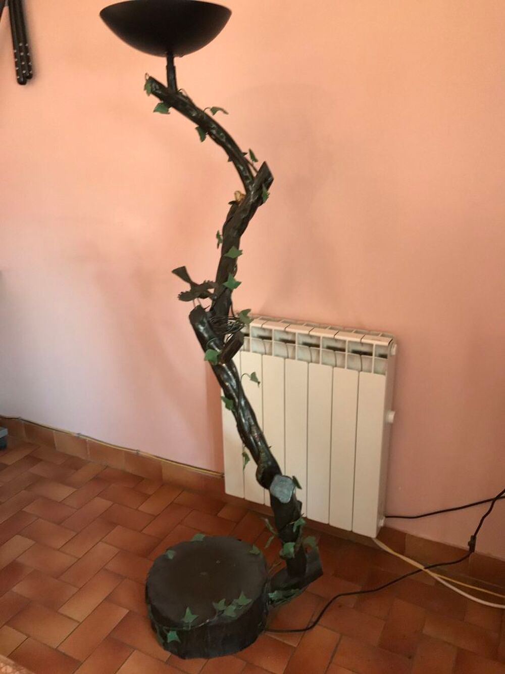 lampadaire acier Bricolage