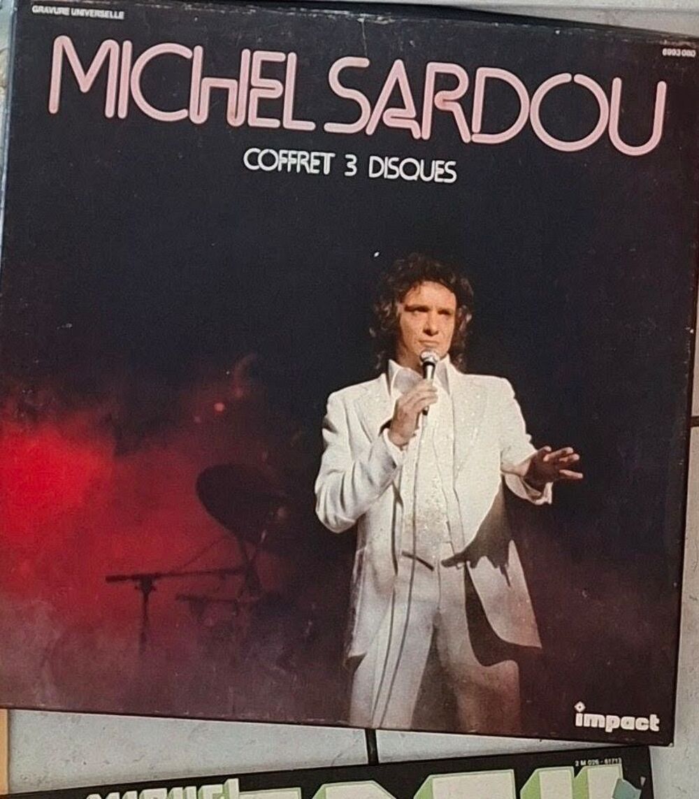 9 vynils SARDOU CD et vinyles