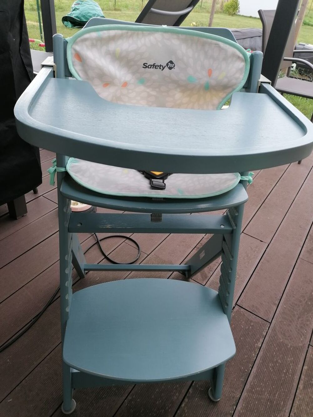 Chaise haute safety bois Puériculture