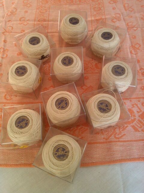 Pelotes de coton DMC Cordonnet Spécial Crochet N° 20 / ÉCRU 22 Saint-Denis (93)