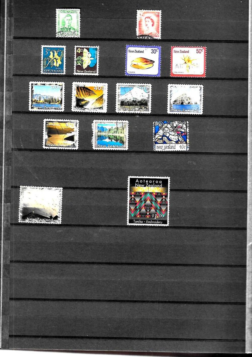 Timbres AUSTRALIE &amp; NOUVELLE ZELANDE 