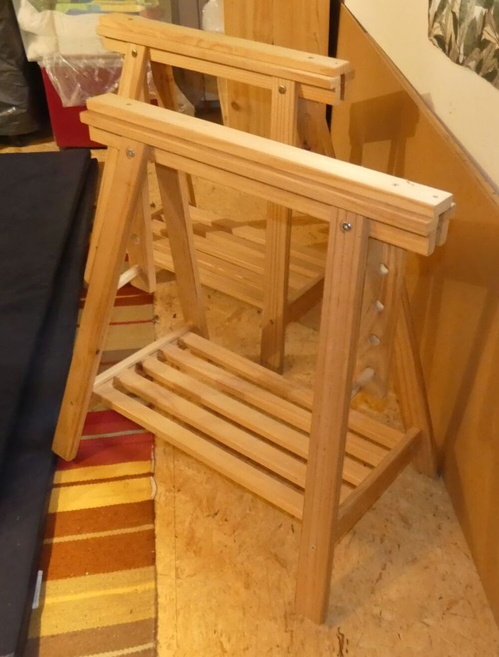 Deux Tr&eacute;teaux D'Architecte + Plateau
Mobilier enfants