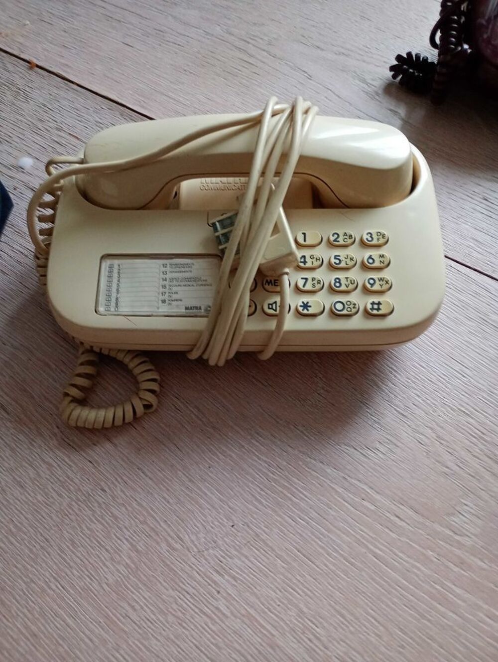 t&eacute;l&eacute;phone maison 