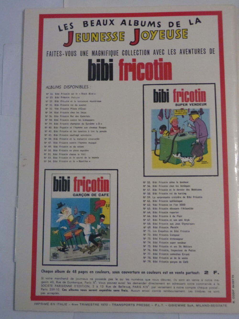 LES PIEDS NICKELES N&deg; 67 CONTRE LES P. NICKELES E ORIGINALE Livres et BD