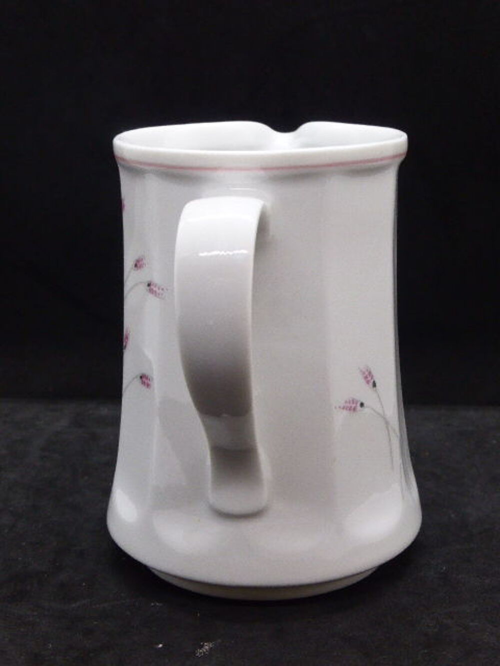 Petit pot &agrave; lait motif bl&eacute; Kahla GDR Cuisine