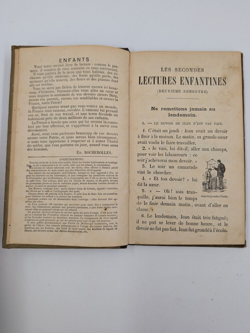 Livre ancien Les Secondes Lectures Enfantines (ann&eacute;e 1897) Livres et BD