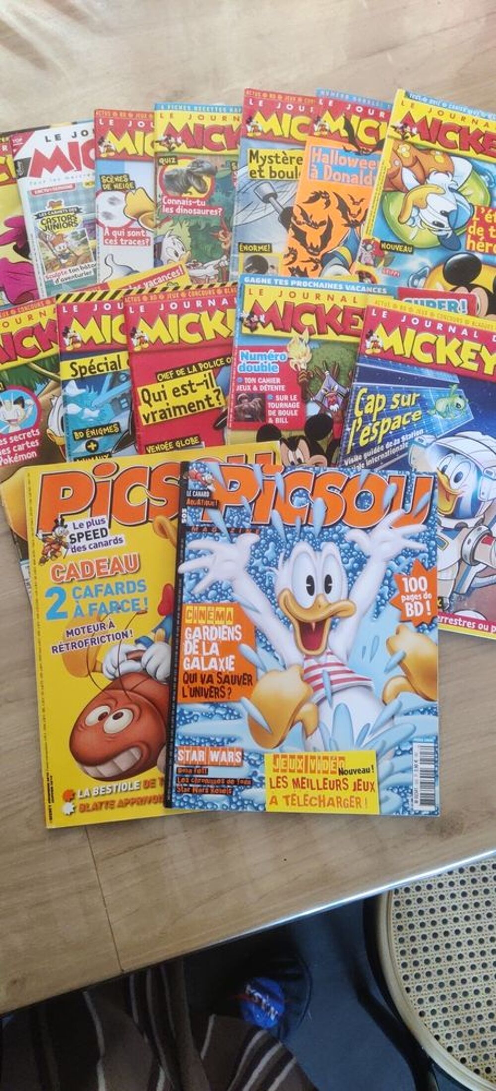 lot de 15 magazines BD Disney en bon &eacute;tat g&eacute;n&eacute;ral 30 € Livres et BD
