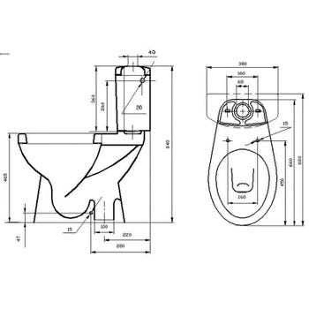 WC SURELEVE Sortie Verticale Bricolage