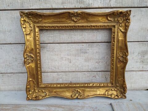 Cadre Bois Sculpt� Dor� Style R�cence Format 30,7cm x 24,5cm 1 Loches (37)