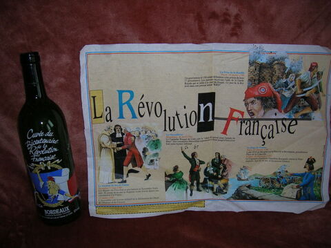 affiche+ bouteille la Révolution Française Reims (51)