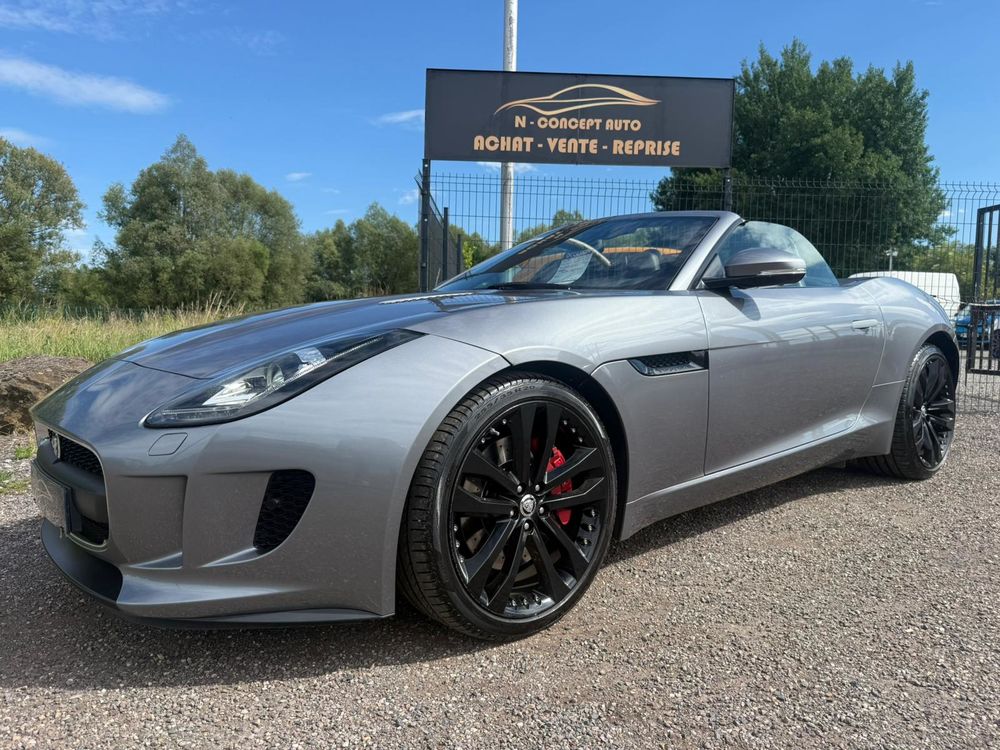 F-Type Cabriolet V6 3L Essence Suraliment&eacute; 340 ch BVA8 2013 occasion 57880 Ham-sous-Varsberg
