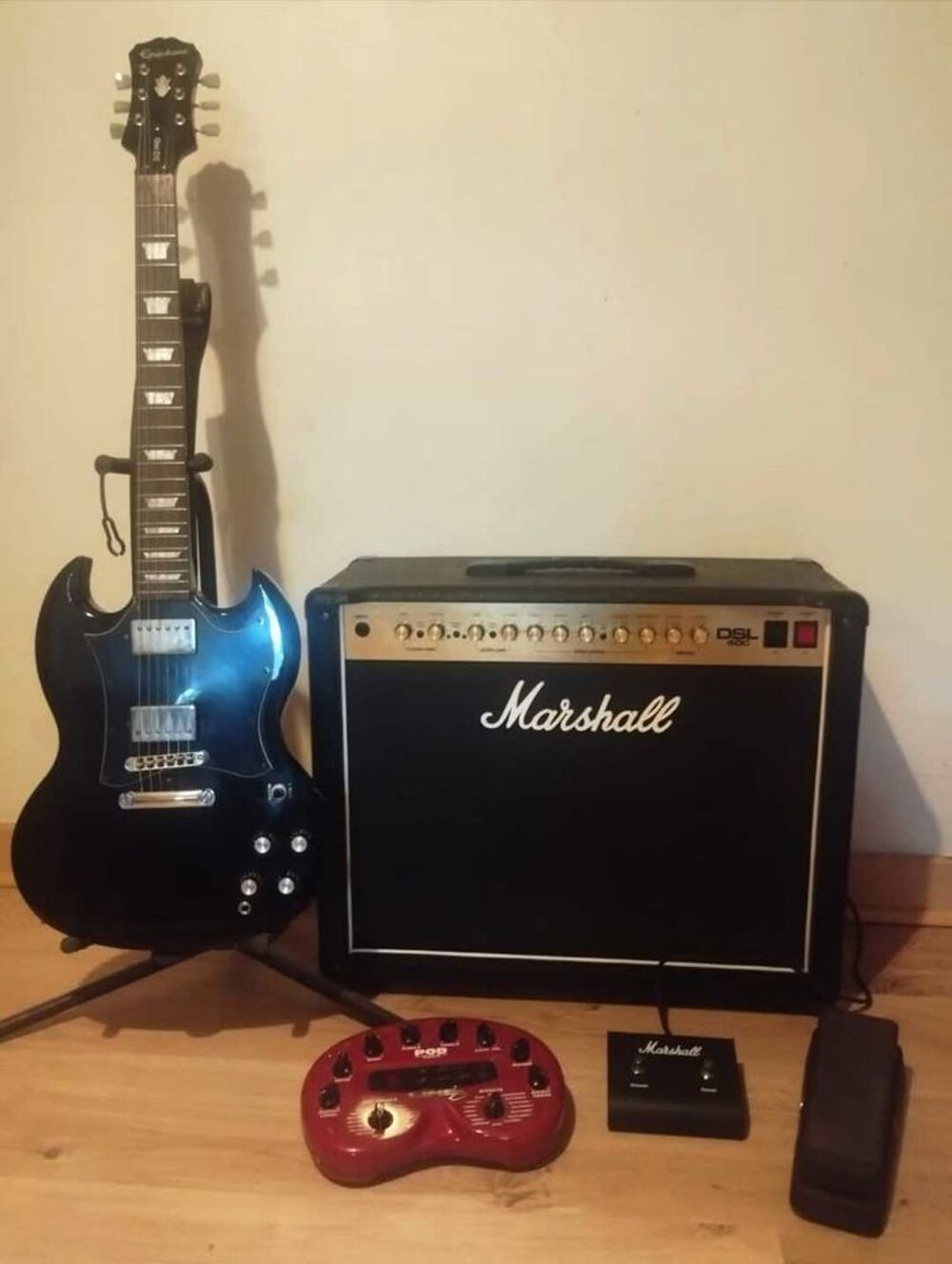 Guitare SG Epiphone + Ampli Marshall Instruments de musique