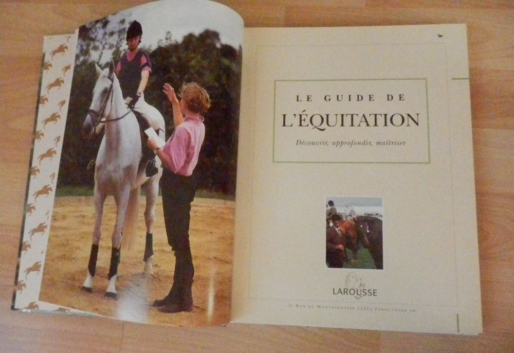 Livre : Le guide de l'&eacute;quitation ? d&eacute;couvrir, approfondir, M Livres et BD